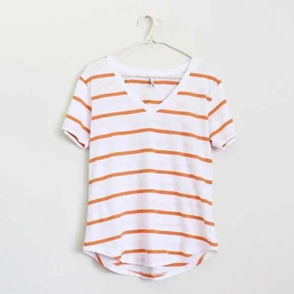 Z Supply The Vienna Striped V Neck Tee - Picture 4 of 5